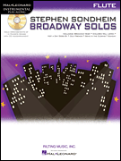 Stephen Sondheim Broadway Solos Flute BK/ECD cover